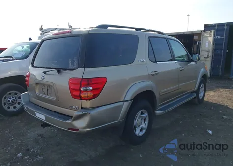 2001 Toyota Sequoia Sr5 V8 z USA, uszkodzony, nr VIN 5TDZT34AX1S044993